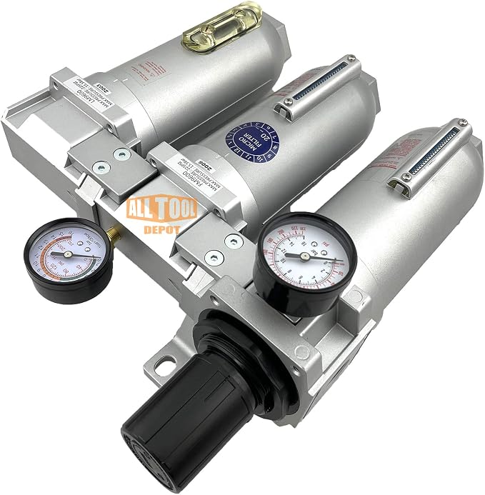 3/4" NPT SUPER DUTY Industrial Grade Filter Regulator Coalescing Desiccant - Image 4