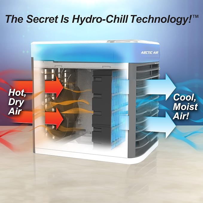Arctic Air Pure Chill Evaporative Air Cooler By Ontel - Image 3