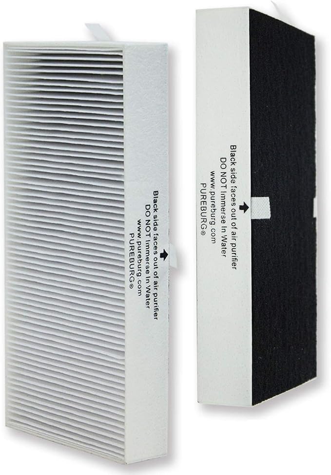 PUREBURG HRF201B True HEPA Replacement Filter Compatible by PUREBURG-PureYourBreath
