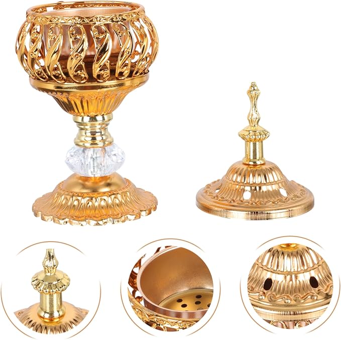 Levemolo Mabkhara Burner Islamic Decorative Incense Burner - Image 6