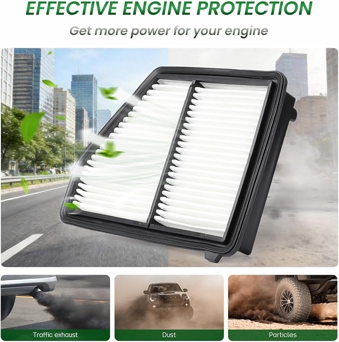 Engine & Cabin Air Filter Compatible - Image 4