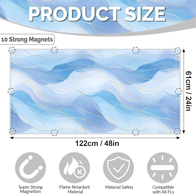 2 Pack Fluorescent Light Covers - Image 2
