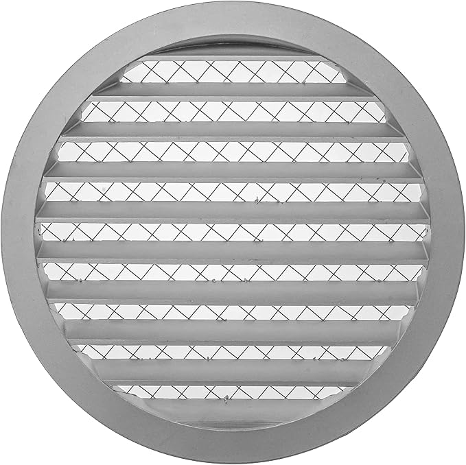 Repa Market 12.4" Inch Aluminum Gray Soffit Air Vent Cover - Image 8