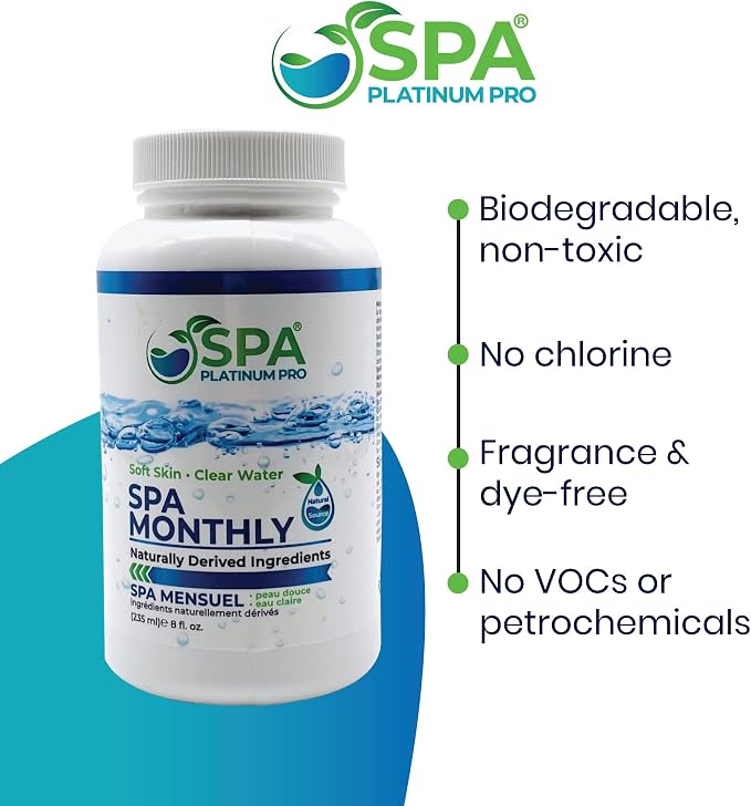 Spa Platinum Pro Natural Hot Tub Treatment – Fast Acting Cloudy Water Solution - Image 5