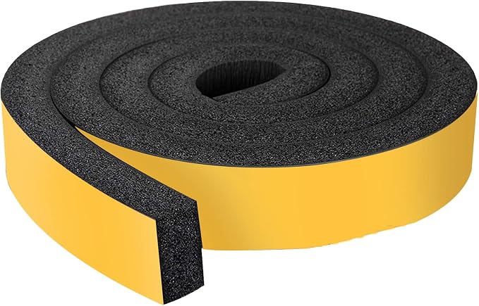 Air Conditioner Foam-1 Roll, 2 Inch Wide X 1 Inch Thick, Open Cell Foam by Futuwi