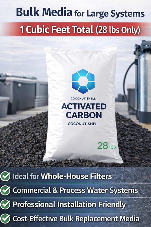 Coconut Shell Activated Carbon 12×40 Mesh – 1 Cubic Feet Total Bulk Filtration - Image 7