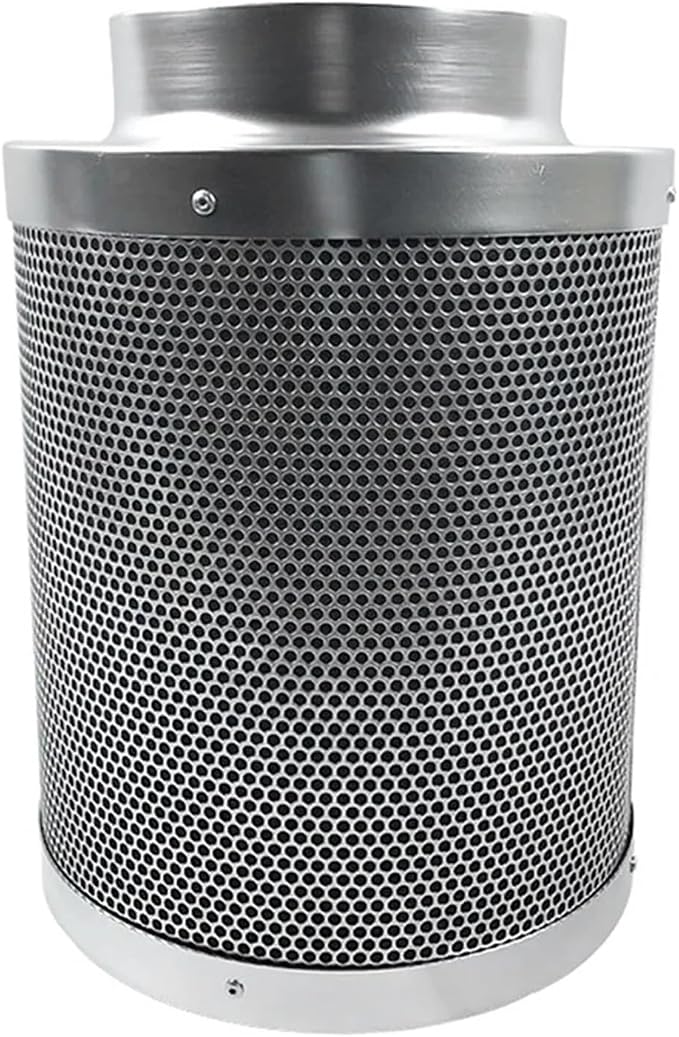 4 Inch Air Carbon Filter Odor Control, Reversible Flange, Pre-Filter Included - Image 3