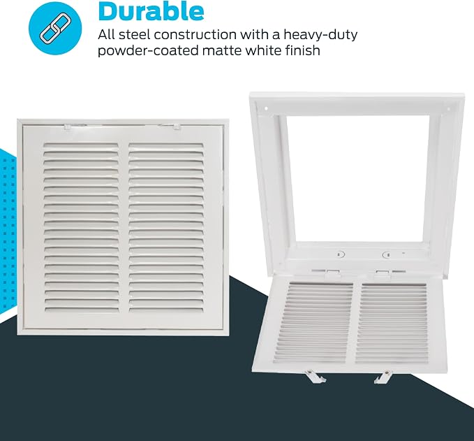 EZ-FLO 10 x 10 Inch Return Air Vent Cover - Image 5