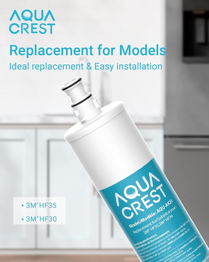 AQUA CREST AK21 Under Sink Water Filter, Replacement - Image 2