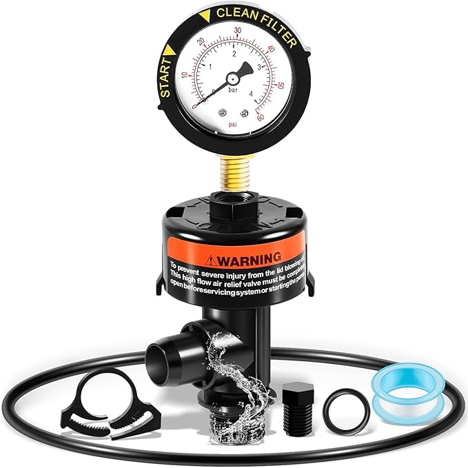 sixcow 98209800 High Flow Manual Air Relief Valve by Sixcow