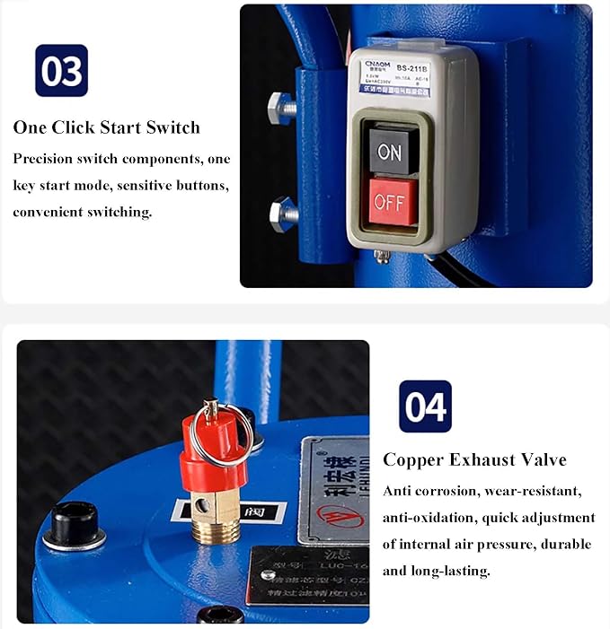 220V Filtering Machine Portable Hydraulic Oil Filter Cart Single Cylinder - Image 4