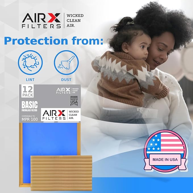 16x16x2 Air Filter Comparable to MPR 100 Basic Economy Furnace Filters - Image 5