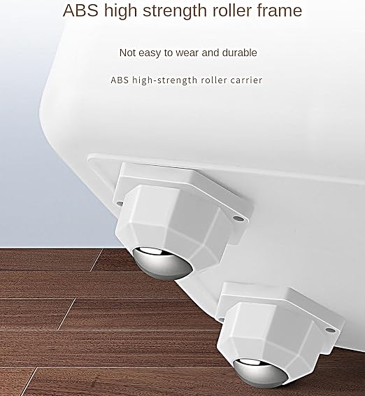 12 Pack Self Adhesive Caster Wheels, Swivel Wheels - Image 2