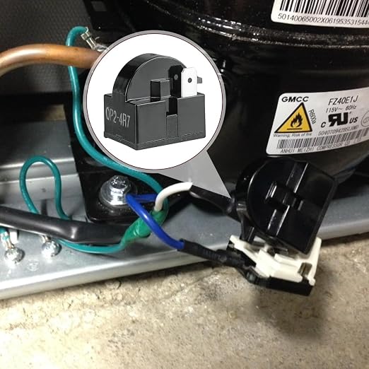 Refrigerator Compressor Relay and Overload Kit 2 Sets Refrigerator Starters - Image 5