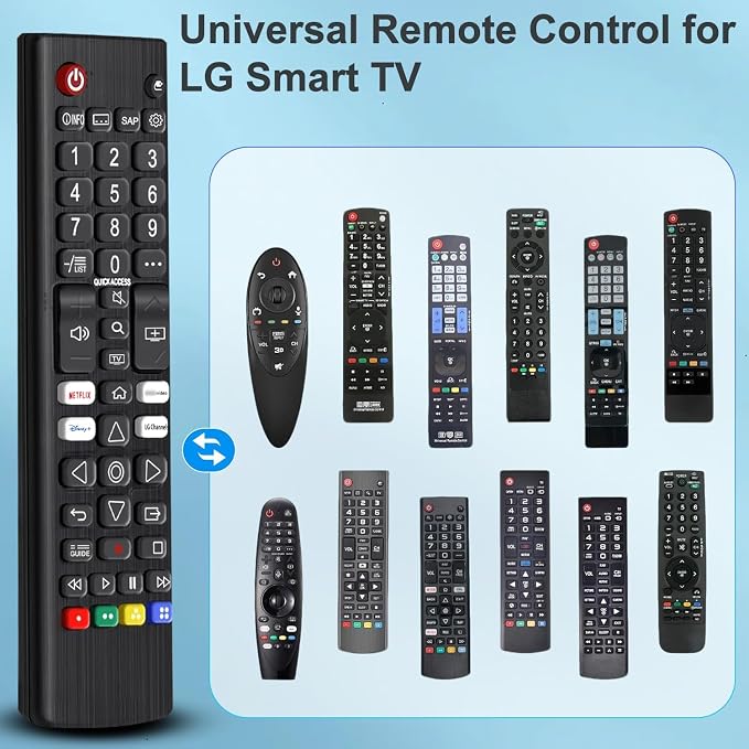 Universal Remote for LG TV Remote Control Compatible - Image 2