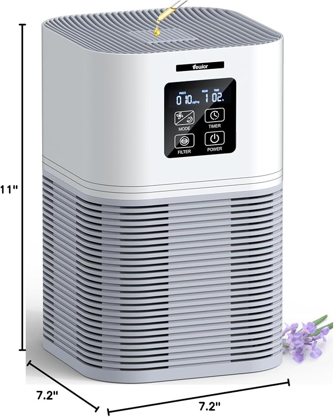 VEWIOR Air Purifiers for Home, Air Purifiers for Large Room up to 1200 sq.ft - Image 10