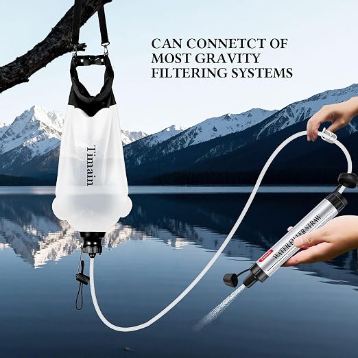 4 Pack Timain 4-Stage Filtration, High Flow Rate Water Filter Straws, Water - Image 4