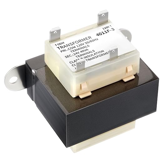 120V to 24V Transformer Secondary 24V, 0130M00138S 40VA Transformer Compatible by Fiada