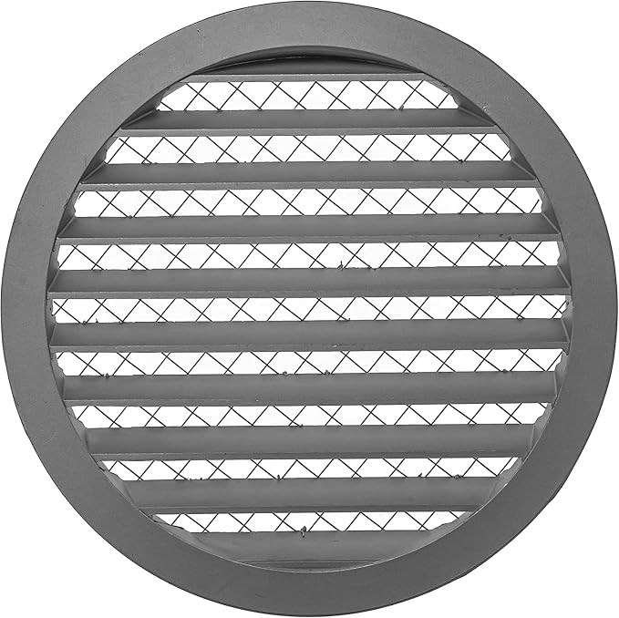 Repa Market 12.4" Inch Aluminum Gray Soffit Air Vent Cover by RepaMarket