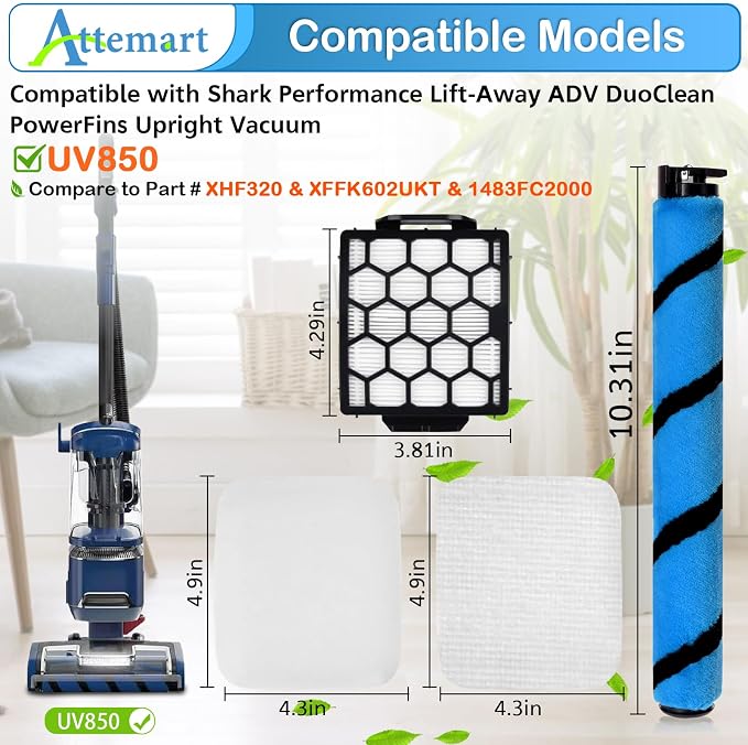 UV850 Filter Brush Replacement Parts - Image 2