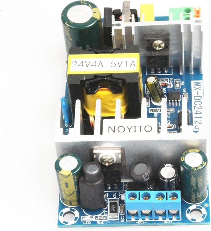 NOYITO AC to DC Isolated Power Supply Module DC 24V 4A 5V 1A Dual Output Power - Image 4