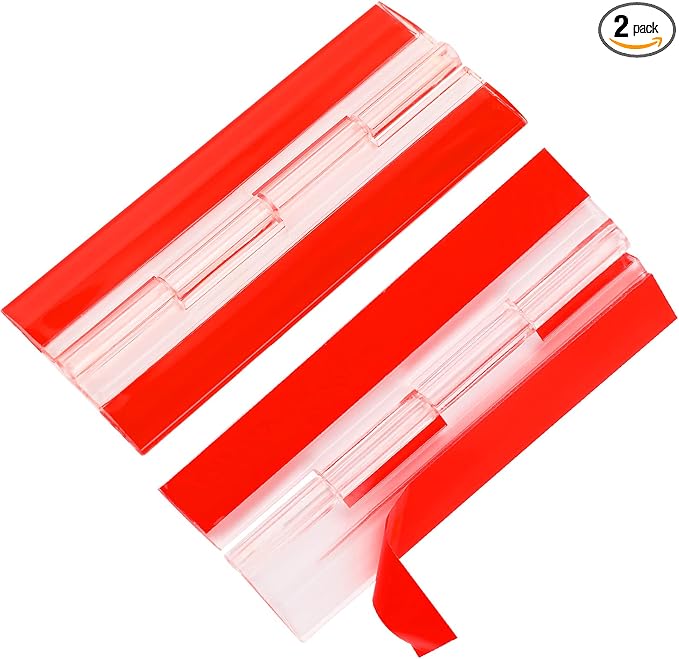 2 Pcs Acrylic Small Plastic Hinges by Sliverdew