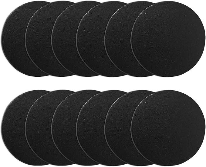 12 Pack Compost Filters for Countertop Bin, 6.7 Inch Charcoal Filters for by Unknown