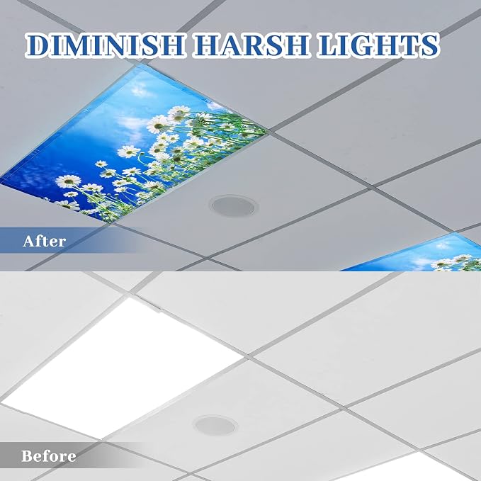 Patelai 4 x 2 Feet Fabric Fluorescent Light Cover - Image 5