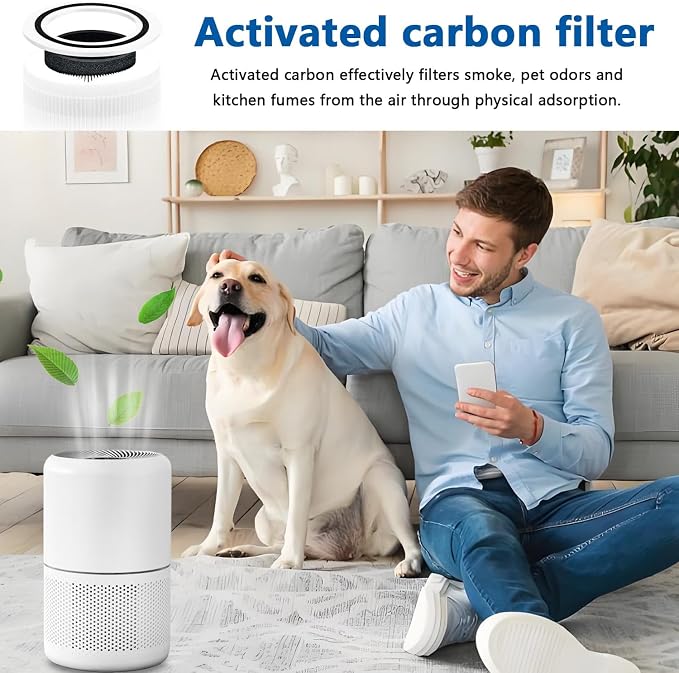 240Filter Compatible For Puro®Air 240 Air Purifier Calmyst -14 PRO Air Purifier - Image 3