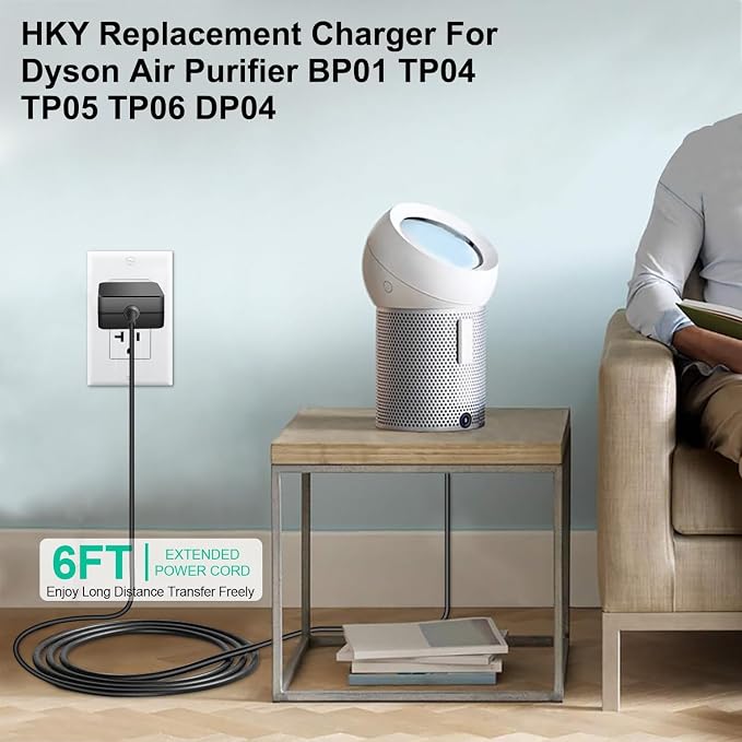 HKY Replacement Dyson Charger for Dyson Air Purifier BP01 TP04 TP05 TP06 DP04 - Image 2