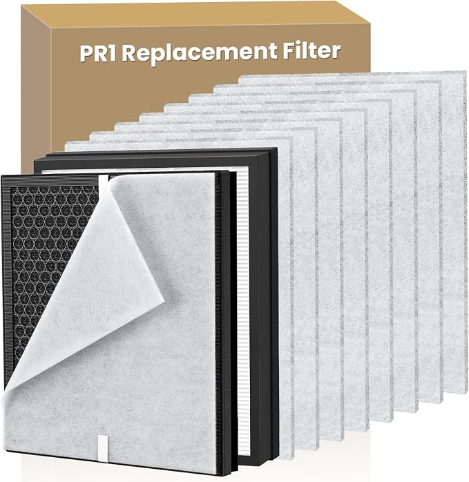 2 Pack PR1 Replacement Filter Compatible by HKNECE