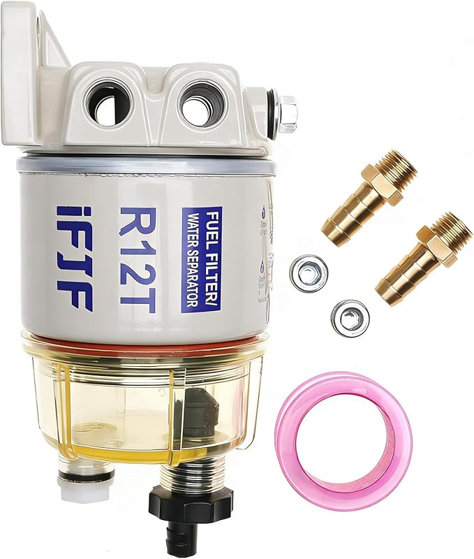 iFJF R12T Fuel Water Separator Marine Assembly by iFJF