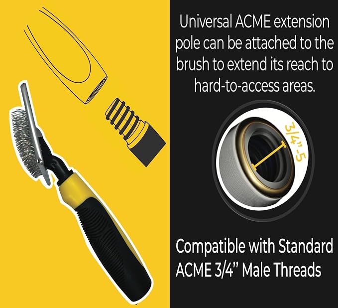 Coil Cleaning Fin Brush for AC Evaporator and Condenser Coils – HVAC Coil - Image 2