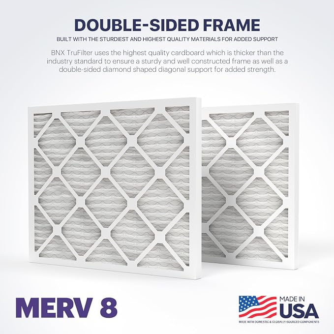 BNX TruFilter 24x30x1 Air Filter MERV 8 - Image 5