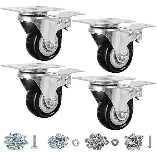 Finnhomy Caster Wheels Set of 4 by Finnhomy