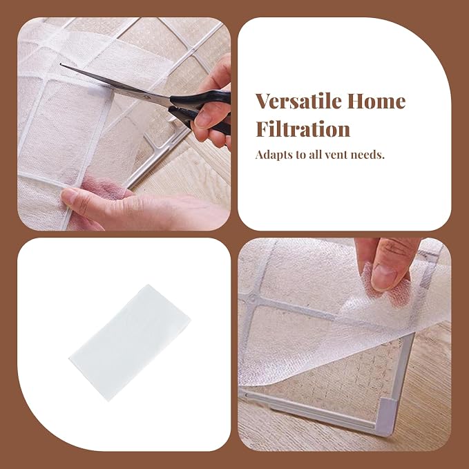 Generic 10 Pieces Air Condition Outlet Filter Mesh Nonwoven Cloth Spare Parts - Image 5