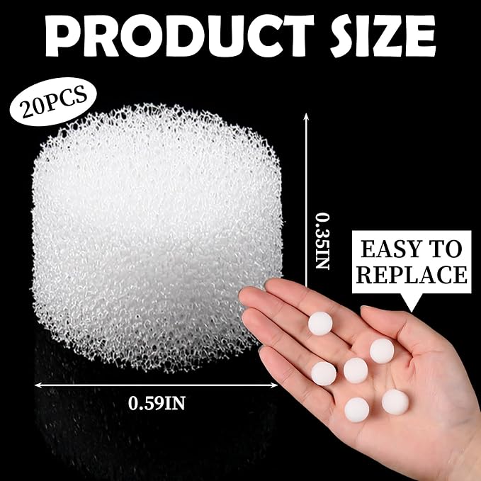 20 Pcs Replacement Air Filter Sponge - Image 2
