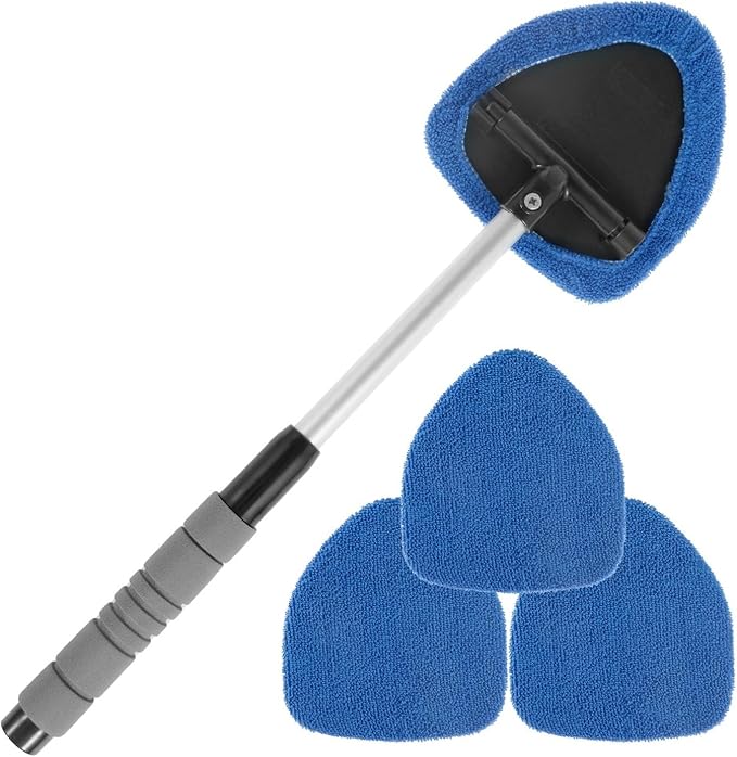 Compatible for Window Scraping Mist Eliminator Microfiber Car Cleaner by Unknown