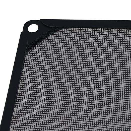 BQLZR Black 80 X 80mm PC Computer Chassis Fan Filter Mesh Metal Strainer - Image 4