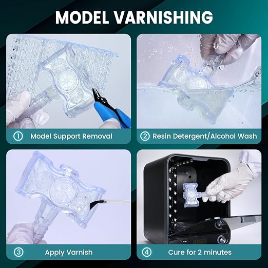 SUNLU High Clear 3D Printer Resin, High Transparency 3D Printing Resin - Image 5