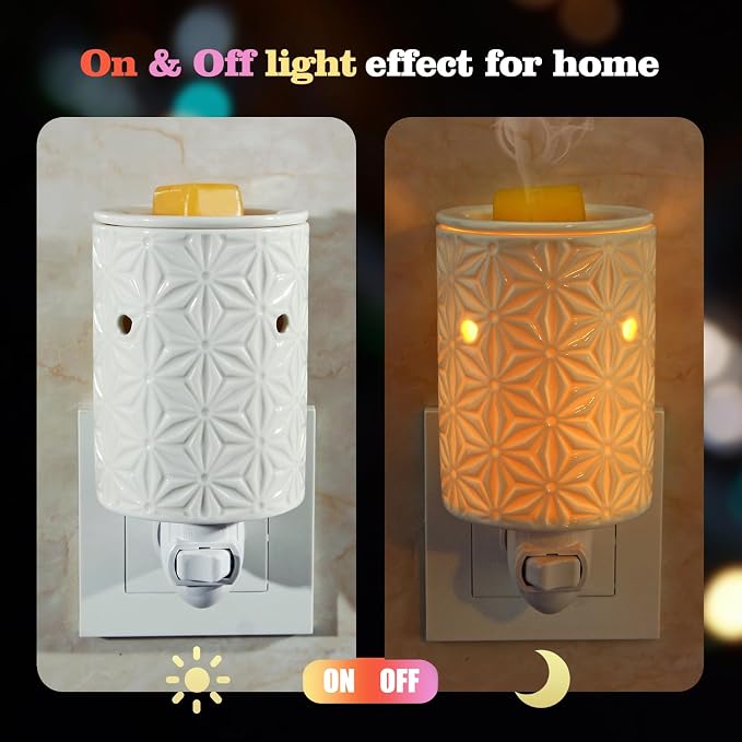 STAR MOON Ceramic Wax Melt Warmer, Plug in Wax Warmer - Image 4