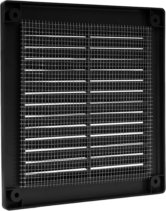 Vent Systems 4.5" x 4.5" Inch Plastic Black Soffit Vent Cover - Image 8