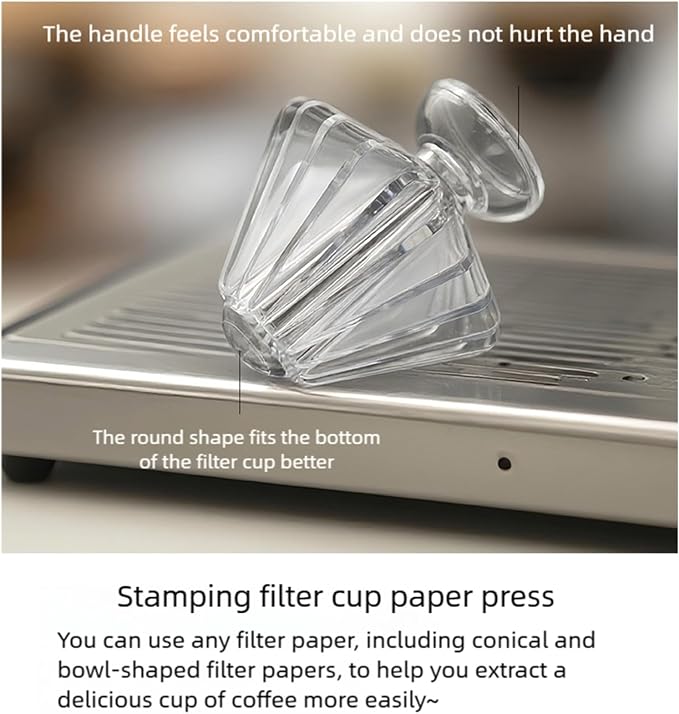 PC Coffee Filter Press Tool for Enhanced Brewing & Leakproof Extraction - Image 5