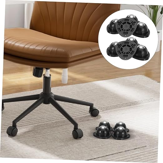 BESTYASH 8pcs 360° Swivel Stainless Steel Casters - Image 8