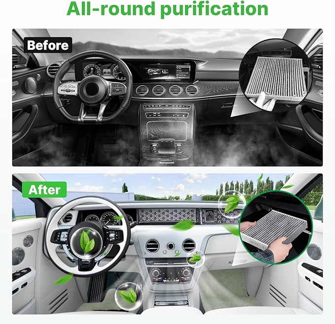 Engine+Cabin Air Filters Fit for 2021-2026 Hyundai Elantra L4 1.6L, 2021-2026 - Image 4