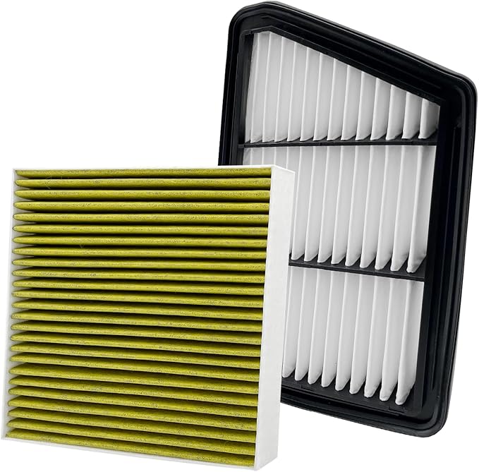2PCS Cabin Engine Air Filter Kits Fits by Capume