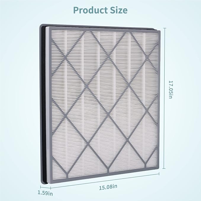 HE401 Filter Replacement for Shark Air Purifier 4-Fan Models, H13 True HEPA - Image 6