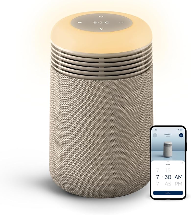 BLUEAIR Air Purifier & Sunrise Alarm Clock by Unknown