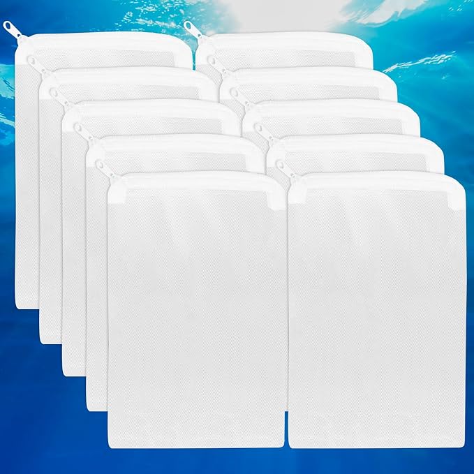 Segarty Filter Media Bags, Fish Tank White Net Bags - Image 7