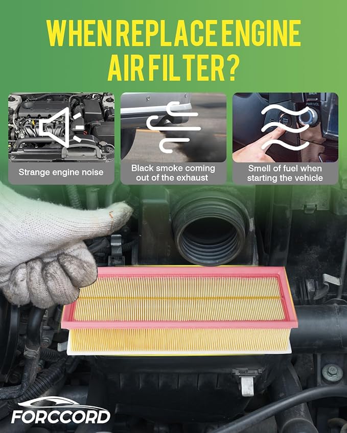 2-Pack Engine Air Filter Fits for Audi A3 2008-2013, Q3 2015-2018, TT 2009 - Image 6